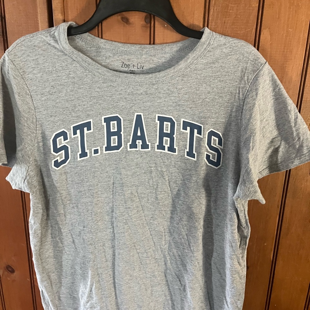 Target Kids Gray 'ST. BARTS' Graphic Tee